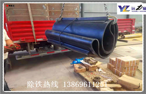 皮带除铁器，海南选矿厂输送皮带除铁器调整方法_海南选矿厂输送皮带除铁器跑偏原因及如何调_刮板价格