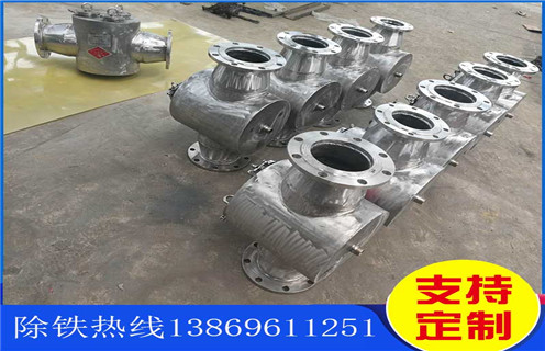 管道除铁器，江西管道除铁器用途_远力江西管道除铁器用途12000高斯_可定制工作原理_安装示意图