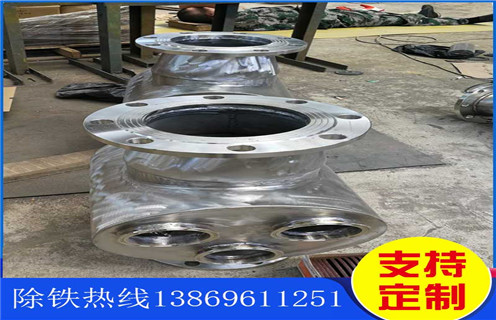管道除铁器，江西管道除铁器用途_远力江西管道除铁器用途12000高斯_可定制工作原理_安装示意图
