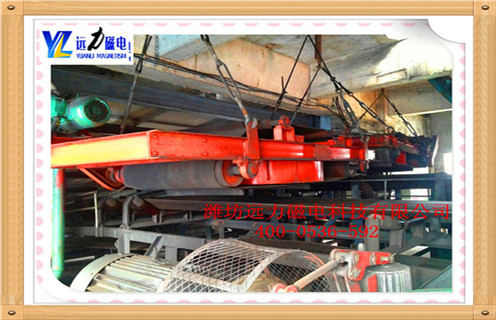 电磁自卸式除铁器，安徽电磁自卸式除铁器型号_安徽电磁自卸式除铁器型号配件价格保养厂家配件_型号及工作视频