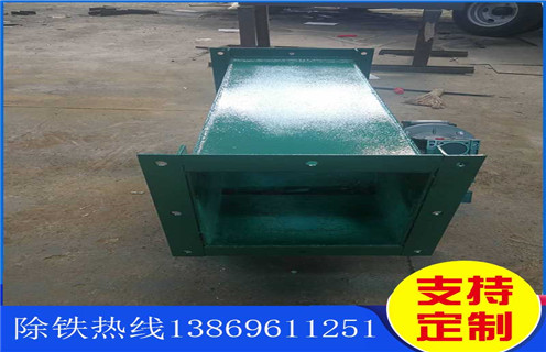 管道自卸式除铁器，青海管道式自卸式除铁器_青海管道式自卸式除铁器批发品牌_远力磁电除铁器厂家好 